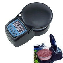 Load image into Gallery viewer, 4.25L Automatic Pond Fish Feeder Fish Food Dispenser Digital Aquarium Timer Feeder Tank Food Feeding Machine Auto Fish Feeder