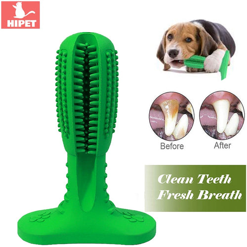 Dog Toothbrush Pet Dog Toothbrush Toys Bite Resistant Dental Oral Care Stick Chew Toys For Small Large Dog Teeth Cleaning Toy