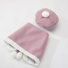 Load image into Gallery viewer, 2pcs/set Pretty Cat Clothing Pet Clothes Garfield Cloak Berets Cute Thicker Pets Cats Costumes Cap