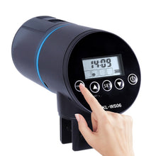 Load image into Gallery viewer, Digital Automatic Fish Feeder Electrical 500ml Fish Tank Timer Feeder Home Aquarium Tank Food Feeding Portable Fish Feeder Tools