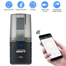 Load image into Gallery viewer, WIFI Programmable Automatic Fish Feeder Aquarium Tank Portable Fish Feeder Tools Timer Feeder Auto Fish Food Dispenser