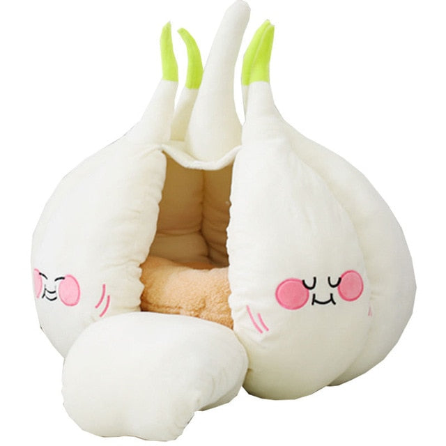 Pet Tent Bed for Small Dogs Cats Winter Warm Cave Puppy Soft Cushion House Sleeper Doggy Nest Bed with  Mat 55X55cm