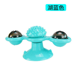 Petshy Puzzle Interactive Pet Cat Toys Teasing Funny Cats Intelligence Training Toy Pet Kitten Cat Massager Scratching Rubbing