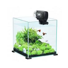 Load image into Gallery viewer, 65mL Digital Automatic Aquarium Fish Food Feeder Aquarium Fish Tank Auto Feeders LCD Indicates Timer Feeding Dispenser