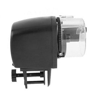 65mL Digital Automatic Aquarium Fish Food Feeder Aquarium Fish Tank Auto Feeders LCD Indicates Timer Feeding Dispenser