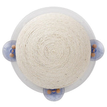 Load image into Gallery viewer, New Cat Toy Half Ball Cat Scratcher Sisal Scratching Domed Ball with Window Suckers Cat Perch On Window Wall for Cat