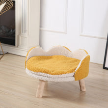 Load image into Gallery viewer, Winter Warm Soft Comfortable Cat Nest Cute Velvet Kitten Cushion Puppy Cozy Sleeping Medium Dog Bed Stylish Supplies Pet Bed
