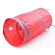 Load image into Gallery viewer, Cat Interactive Toy Toys For Cats Cat Supplies Cats Products For Pets Funny Pet Tunnel Collapsible Crinkle Kitten Toy Dog Tunnel
