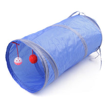 Load image into Gallery viewer, Cat Interactive Toy Toys For Cats Cat Supplies Cats Products For Pets Funny Pet Tunnel Collapsible Crinkle Kitten Toy Dog Tunnel