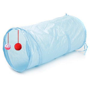 Cat Interactive Toy Toys For Cats Cat Supplies Cats Products For Pets Funny Pet Tunnel Collapsible Crinkle Kitten Toy Dog Tunnel