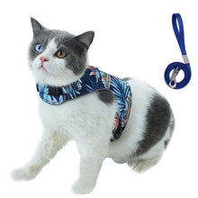 Load image into Gallery viewer, New Cat Dog Harness and Leash Set 2020 Mascotas Polyester Reflective Cat Vest Walking Lightweight Escape Proof Harness Leash Set