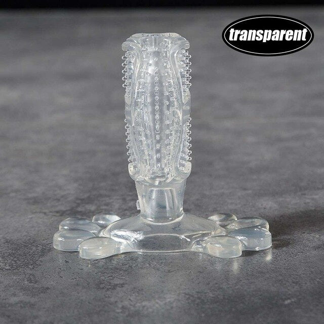 Pet Dog Toothbrush Chew Toy Doggy Brush Stick Soft Rubber Teeth Cleaning Dot Massage Toothpaste for Small dogs Pets Toothbrushes