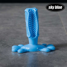 Load image into Gallery viewer, Pet Dog Toothbrush Chew Toy Doggy Brush Stick Soft Rubber Teeth Cleaning Dot Massage Toothpaste for Small dogs Pets Toothbrushes