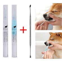 Load image into Gallery viewer, Pet Dog Teeth Cleaning Kit Pet Beauty Toothbrush Dog Cat Tartar Dental Stone Cleaning Pen Dog Toothbrushes Supplies