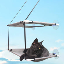 Load image into Gallery viewer, Papidog 10-20kg Two Layers Pet Hammock Cat Basking Window Mounted Seat Home Suction Cup Hanging Bed Mat