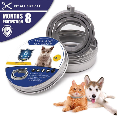 Pet Dog Puppy Cat Mosquito Flea Tick Repellent Collar Insect Repeller Neck Ring