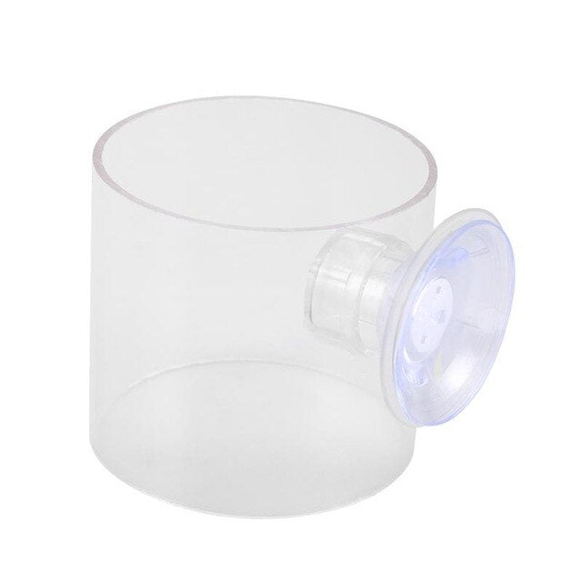 1pc Fish Feeder Food Ring Aquarium Fish Feed Tool With Sucker Fish Food Feeding Ring For Fish Tank Aquarium Accessories