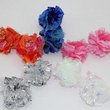 Load image into Gallery viewer, Westrice Cat Toy Colorful 5cm MYLAR Balls Crinkle Cat and Dog Toys Kitten Toy Ball FREE SHIPPING 300 Pieces Wholesale